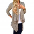 Women Jacket Fashion Cardigan Warm Coat Outwear Tops Long Sleeve Coat Casual Outerwear Plus Size Win