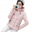 Fashion Winter Women Down Jacket Long Sleeve with hat  White Duck Down Filling Long and thin Coat Ou