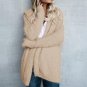 Women Hooded Sweater Coat 2017 Autumn Winter Long Cardigans Long Sleeve Solid Sweater Warm Female Ca