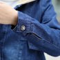 2017 Women Winter Medium-Long Parka New Hooded Vintage Fleece Jean Coat Thicken Velvet Wadded Outwea