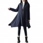 Women Loose Long Jacke Coat 2017 Autumn Winter Long Sleeve Casual Coat Soild Irregual Jacket Female 