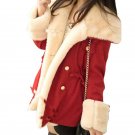 Winter Fashion Warm Double-Breasted Wool Blend Jacket Women casacos femininos Coat overcoat #LN