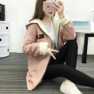Warm Winter Jackets Women Fashion Down Cotton Parkas Casual Hooded Long Coat Thickening Zipper Slim 