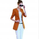 Casual Suit Jacket - One Button Thin Women Blazer