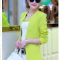 Casual Suit Jacket - One Button Thin Women Blazer