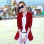 Casual Suit Jacket - One Button Thin Women Blazer