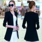 Casual Suit Jacket - One Button Thin Women Blazer