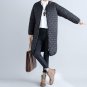 Top Fashion V-neck Long Sleeve Cotton Padded Jacket Women Winter Zip Casual Solid Pockets Straight L