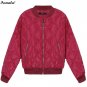 Jacket Autumn Winter Women 2017 Vintage Thick Women Jackets Coats Zip Up Biker Bomber Jacket Coat Ca