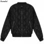 Jacket Autumn Winter Women 2017 Vintage Thick Women Jackets Coats Zip Up Biker Bomber Jacket Coat Ca