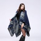 Autumn Winter Hot Fashion Tops Women Long Sweater Wrap Thick Warm Cloak Double Sides Wear Swing Coat