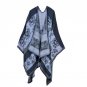 Autumn Winter Hot Fashion Tops Women Long Sweater Wrap Thick Warm Cloak Double Sides Wear Swing Coat