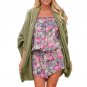 Autumn Winter Women Long Batwing Sleeve Loose Casual Knitted Sweater Cardigan Poncho Jacket Open Fro