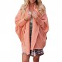 Autumn Winter Women Long Batwing Sleeve Loose Casual Knitted Sweater Cardigan Poncho Jacket Open Fro
