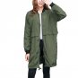 Autumn Winter Women Jackets Long Sleeve Zipper Windbreaker Patchwork Oversized Vintage Coat Casual B