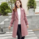 New Fashion 2017 Winter Autumn Women High Street Wool Blends Slim Long Woolen Coat Female Jacket Out