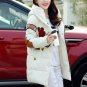 Russian Women Winter Jacket Long Sleeve Duck Down Parkas Loose Fit Coat Snowear Pathchwork Plus Size