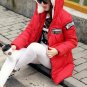 Russian Women Winter Jacket Long Sleeve Duck Down Parkas Loose Fit Coat Snowear Pathchwork Plus Size