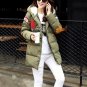 Russian Women Winter Jacket Long Sleeve Duck Down Parkas Loose Fit Coat Snowear Pathchwork Plus Size