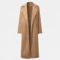 Women Woolen Coats 2017 New Female Autumn Winter Jackets Elegant Office Work Wool Blends Trench Coat