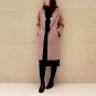 New 2017 winter coat women jacket long women coat slim suit collar long style soild woolen coat fema