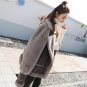 Autumn Winter Suede Lambs Wool Coat Women 2017 Warm Zipper Cashmere Coat Turn Down Collar Thicken Ov