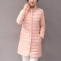 Plus szie Wadded Winter Jacket Women Cotton Long Jacket 2017 Slim Padded Coat Outwear High Quality W