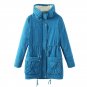 Women Jacket Coat 2017 Winter Warm Parkas Turn Down Colla Casual Coat Outwear Medium Long Slim Parka