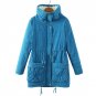 Women Jacket Coat 2017 Winter Warm Parkas Turn Down Colla Casual Coat Outwear Medium Long Slim Parka