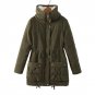 Women Jacket Coat 2017 Winter Warm Parkas Turn Down Colla Casual Coat Outwear Medium Long Slim Parka