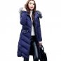 New Women Winter Warm Faux Fur Hooded Casual Long Coat Jacket Parkas 2017 Ladies Hoddies Long Sleeve