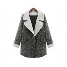Women Wool Medium-long Warm Jacket Winter Coat 2017 Fashion Female Outwear Vintage Coat Single-breas