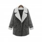 Women Wool Medium-long Warm Jacket Winter Coat 2017 Fashion Female Outwear Vintage Coat Single-breas