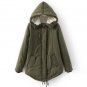 2017 Winter Winter Cashmere Parka Warm Women Velvet Wadded Long Black Thicken Coats Outwear Big Size