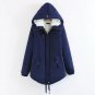 2017 Winter Winter Cashmere Parka Warm Women Velvet Wadded Long Black Thicken Coats Outwear Big Size
