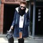 Long Jean jacket 2017 Fashion Autumn Women\'s Clothing Single Breasted coat Denim Jacket Long Loose