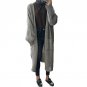 Tops Blusas Women Oversized Knitted Sweater Jumper Long Cardigan Winter Spring Pockets Casual Loose