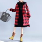 Oversize Women Clothing Autumn Winter Female Patchwork Long Cotton Coats Thicken and Warm Femme Embr