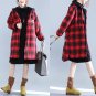 Oversize Women Clothing Autumn Winter Female Patchwork Long Cotton Coats Thicken and Warm Femme Embr