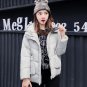 Winter 2017 Women Jackets Short Design Cute Oversized Cotton Padded Pink Coats Causual Warm Hoodies