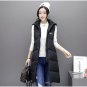 Autumn Winter 2017 Long Vest Coat Women Waistcoat Female Sleeveless Turtleneck Pocket Jacket Hooded