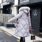 2017 New Arrival Casual Warm Long Sleeve Ladies Basic Coat Jaqueta Feminina Jacket Women Parkas Cott