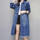 Autumn And Winter Women Denim Jacket Vintage Oversize Loose Female Jeans Coat Solid Slim Chaquetas M