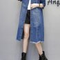 Autumn And Winter Women Denim Jacket Vintage Oversize Loose Female Jeans Coat Solid Slim Chaquetas M