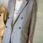 Women Basic Coats Autumn And Winter Women Plaid Jacket New 2017 Vintage Long Sleeve Loose Female Sli