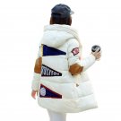 new 2016 winter jacket women military print parkas duck down loose fit coat medium long pathchwork p