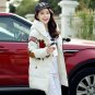 new 2016 winter jacket women military print parkas duck down loose fit coat medium long pathchwork p