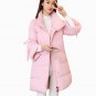 2017 NEW WOMEN FASHION WINTER JACKER PLUS SIZE THICK WARM FEMALE WINTER PARKAS COTTON WADDED FLARE S