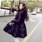 Fashion Winter Female Down Jacket Women Long White Duck Down Coat New Quality European Slim Warm Pa