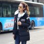 New2017 winter jacket plus size women print parkas duck down loose fit coat medium long pathchwork o